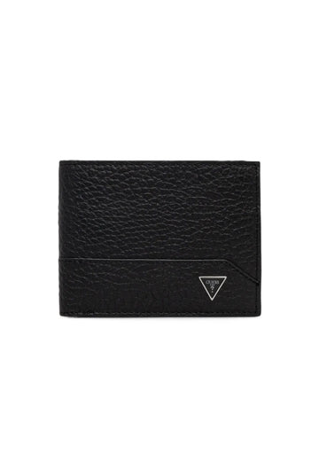 PORTAFOGLIO UOMO GUESS COMPLETO SMBAGRLEA24 BLACK