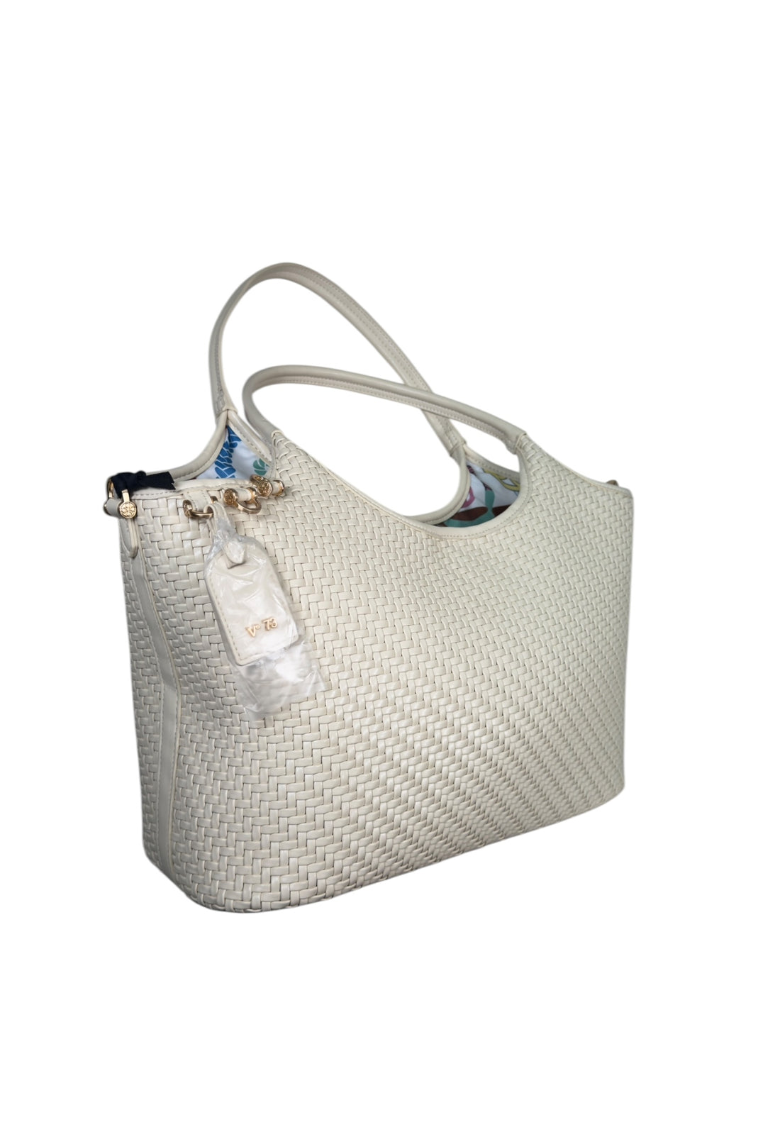 BORSA A SPALLA DONNA V°73 ZELDA 73BS90601 OFF WHITE
