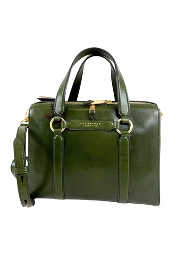 BORSA A MANO E TRACOLLA THE BRIDGE 04182601 00B VERDE