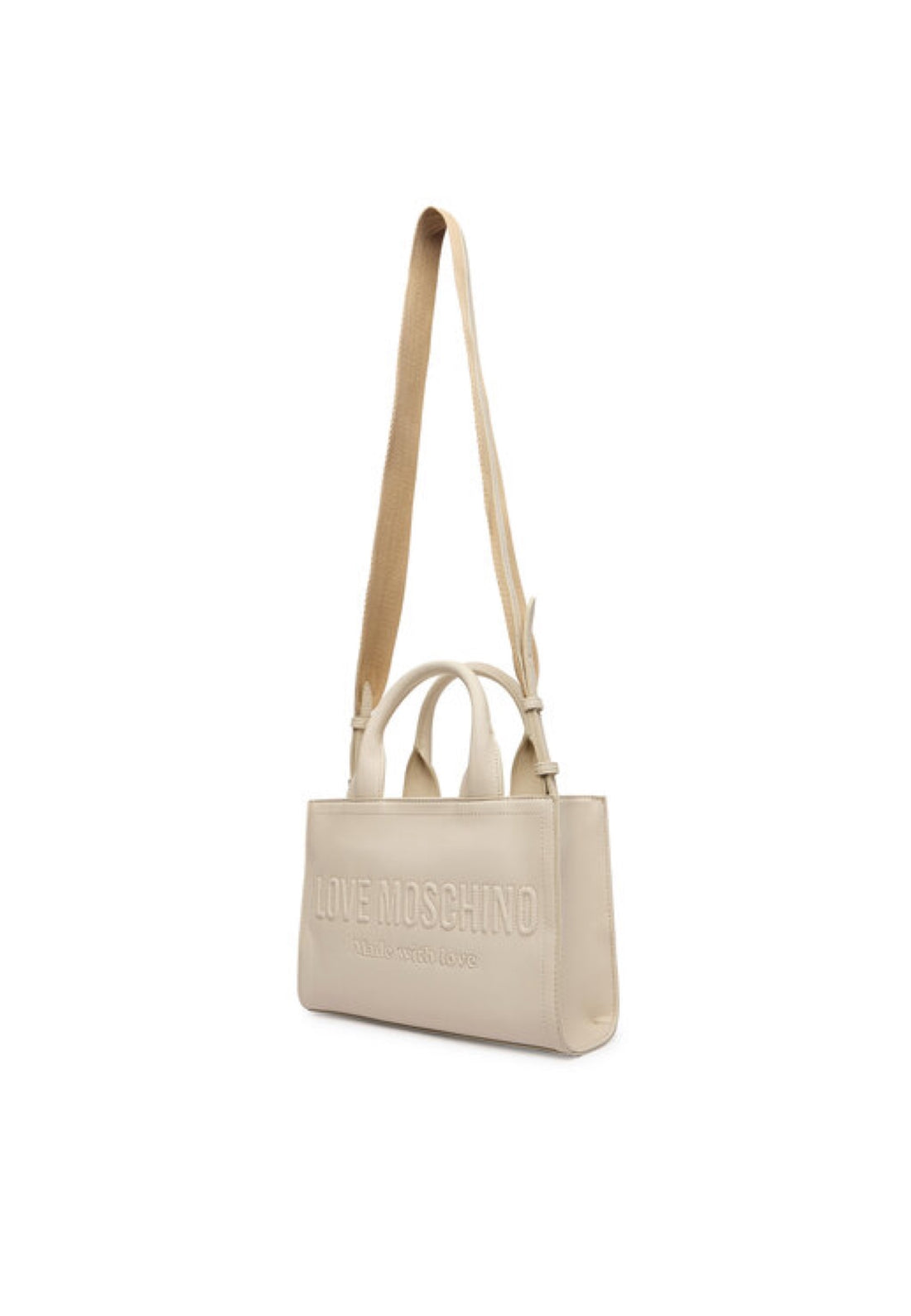 BORSA A MANO E TRACOLLA LOVE MOSCHINO JC4044PP1OLE AVORIO