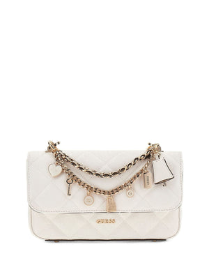 BORSA TRACOLLINA DONNA GUESS JLIBBY GG991220 OFF WHITE