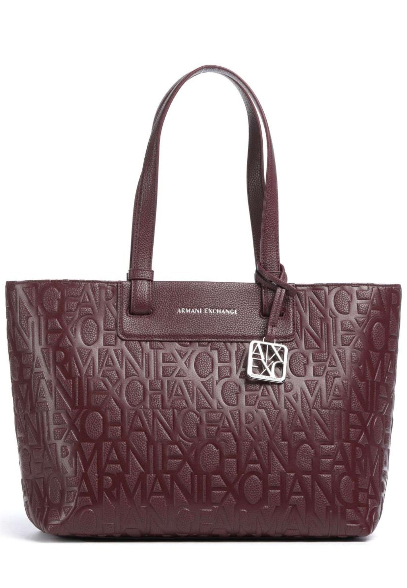 BORSA A SPALLA DONNA ARMANI EXCHANGE XW001481 AF15774 UA343 GROOVE BORDEAUX