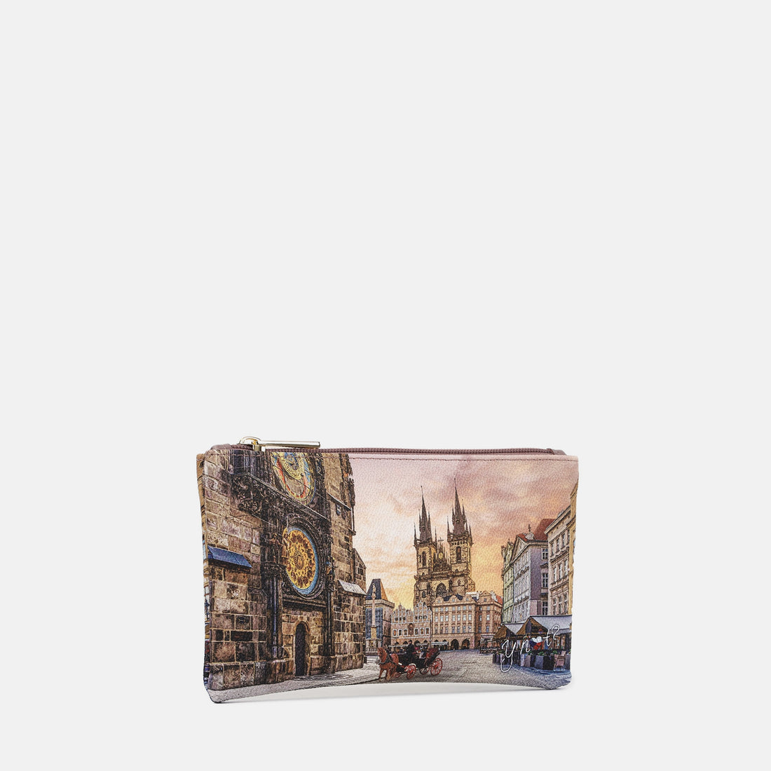 NECESSAIRE BUSTINA RETTANGOLARE MEDIA YNOT YES-341F6 ASTRO CLOCK