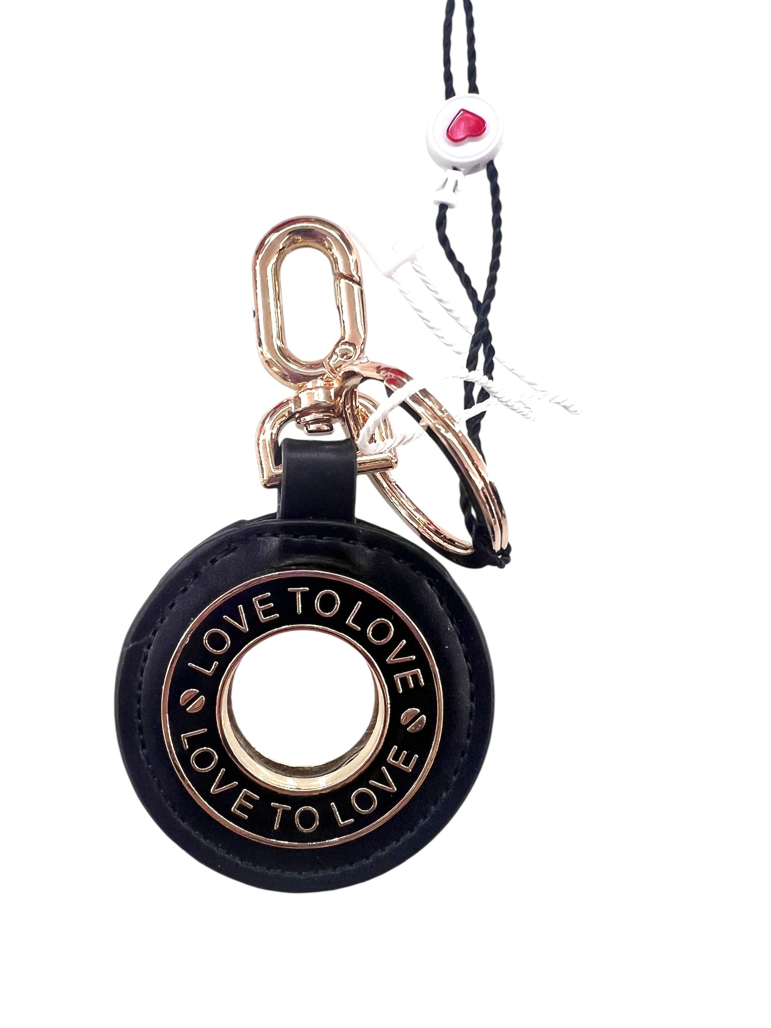 PORTACHIAVI CHARM LOVE TO LOVE GAI MATTIOLO LO510 NERO