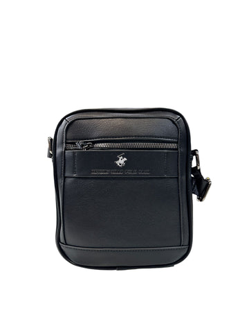 BORSELLO TRASVERSALE UOMO BEVERLY HILLS POLO CLUB BH-8482 BLACK