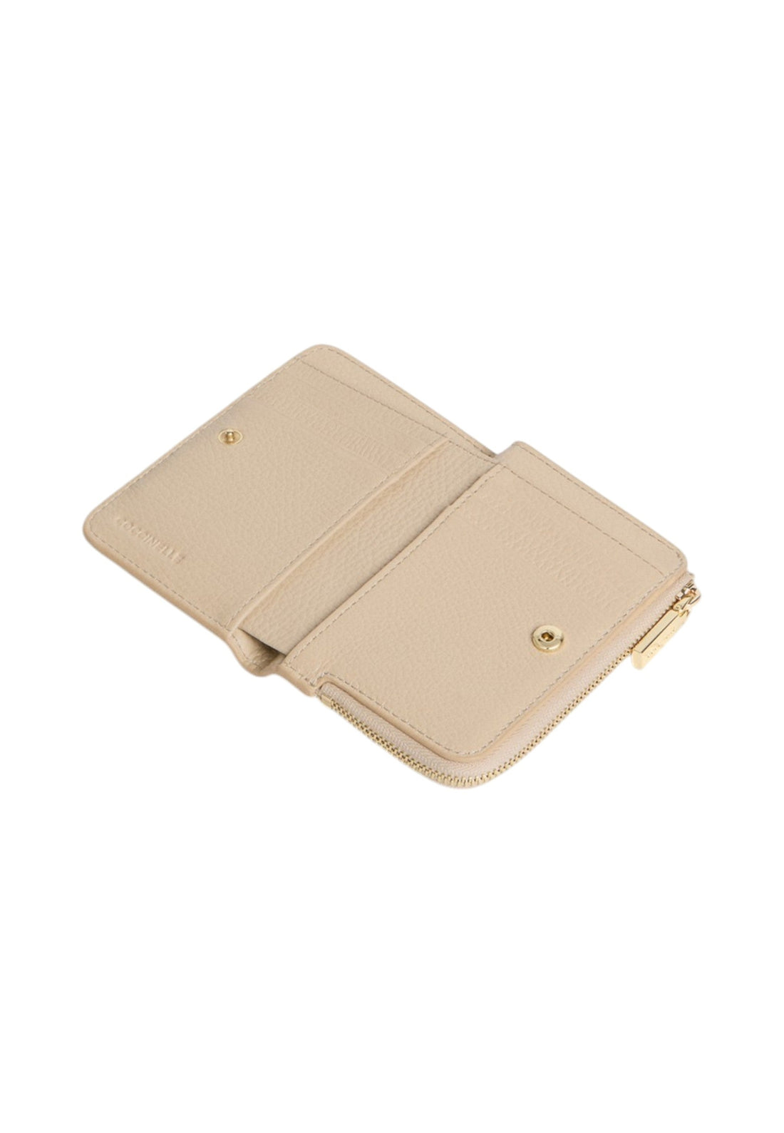 PORTAFOGLIO COCCINELLE PICCOLO METALLIC SOFT E2MW511D101 N64 SANDSHELL