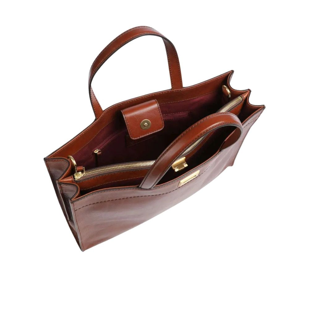 BORSA CARTELLA THE BRIDGE LEILA 04210601 14 MARRONE