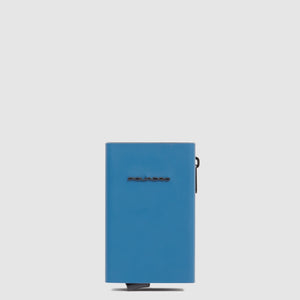 PORTAFOGLIO PIQUADRO  COMPATTO AUTOMATICO CON PORTA MONETE PP5585C20WR AVION