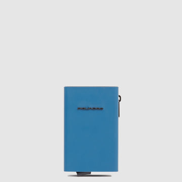 PORTAFOGLIO PIQUADRO  COMPATTO AUTOMATICO CON PORTA MONETE PP5585C20WR AVION