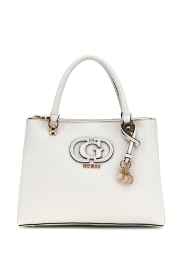 BORSA A MANO E TRACOLLA GUESS CALEBRA BG953606 OFF WHITE