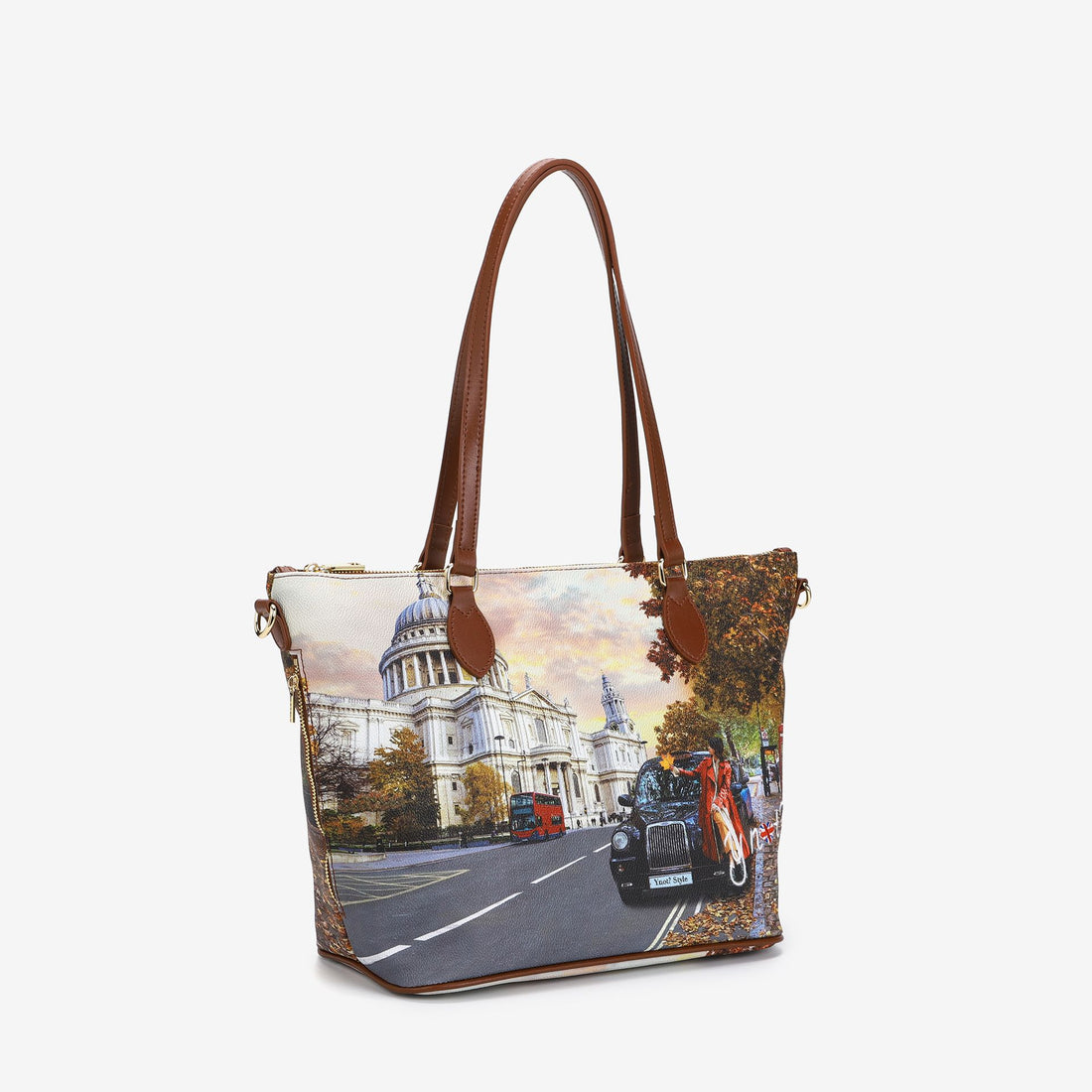 BORSA YNOT SHOPPING YES-396F5 LONDON TOURIST