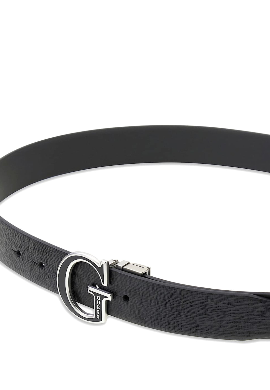 CINTURA GUESS UOMO REVERSIBILE BM7869P6135 NERO