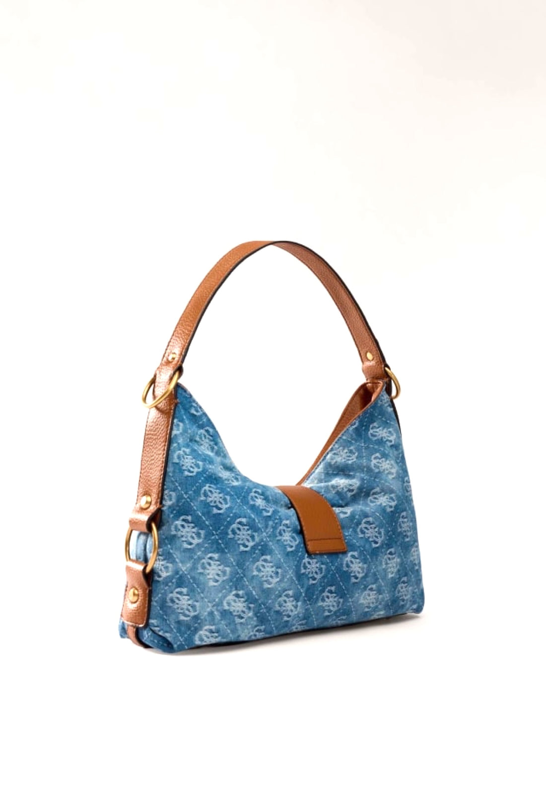 BORSA A SPALLA DONNA GUESS CAMDEN DB930818 DENIM LOGO