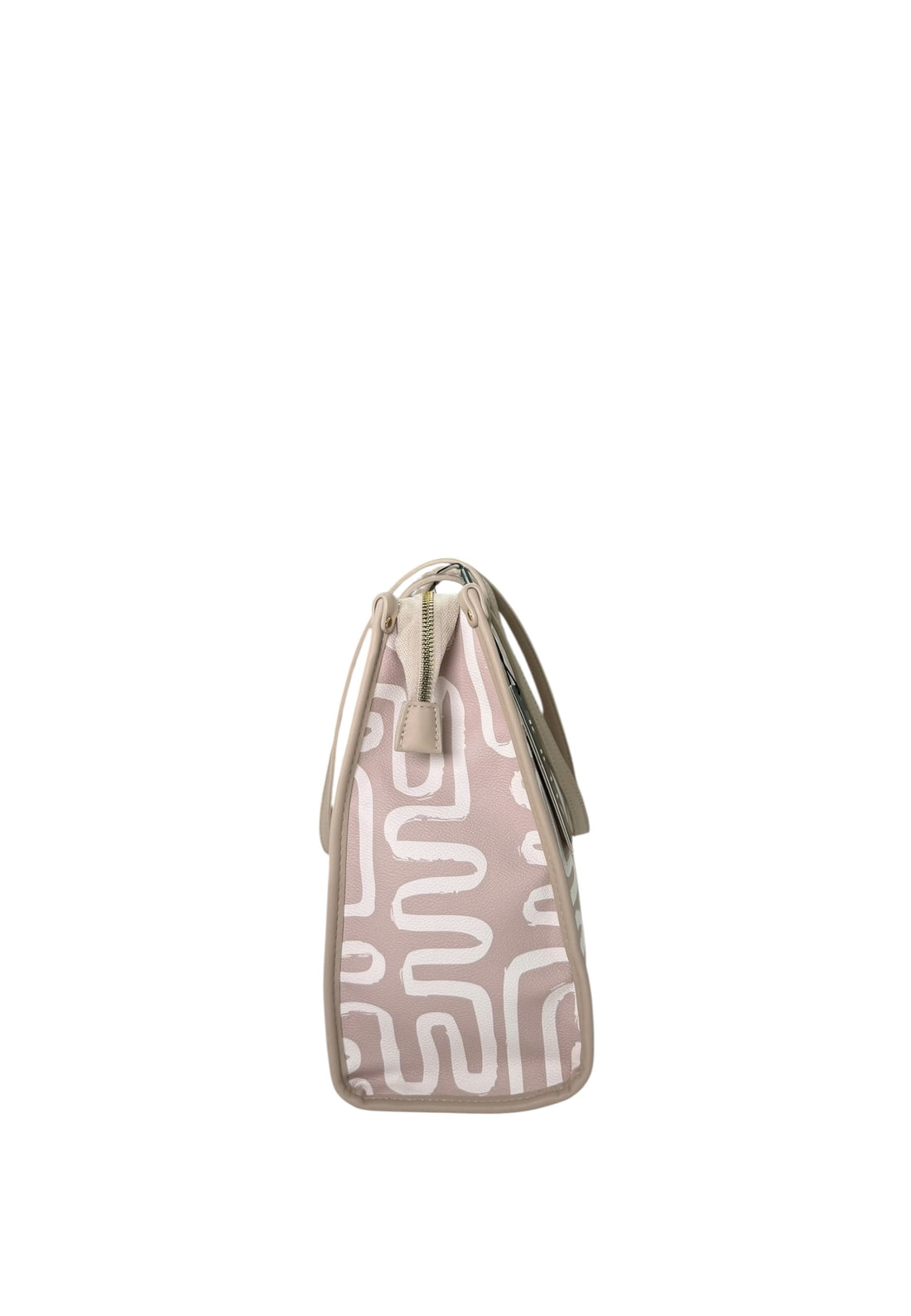BORSA A SPALLA DONNA VERDE 16-0008391 BEIGE