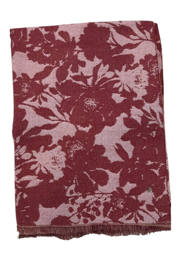 SCIARPA DONNA YNOT FLOWER FLO-101F6 WINE