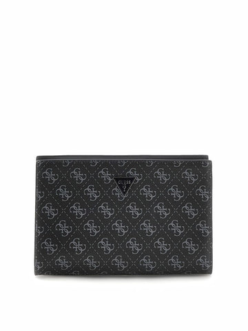 POCHETTE DA POLSO- BORSELLO TRASVERSALE UOMO GUESS HMMILOP6157 BLACK