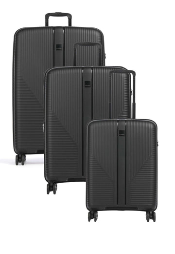 SET DI VALIGIE TRAVELITE AIR STRIPE 70003 NERO