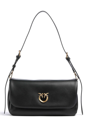 BORSA PINKO CLICK SOFT HORIZONTAL 106178 A0QO Z99Q NERO-ORO