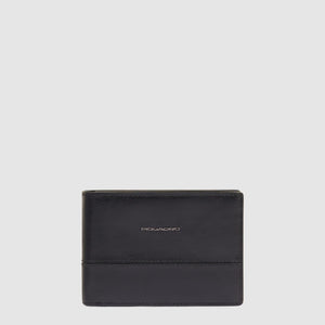 PORTAFOGLIO UOMO PIQUADRO PELLE COMPLETO PU1392W136R NERO