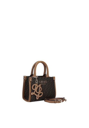 BORSA MINI A MANO E TRACOLLA LIU-JO RIDHI AF6102_T378A 00533 TESTA DI MORO