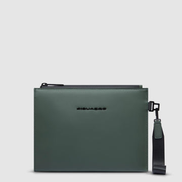 POCHETTE DA POLSO PIQUADRO GOMMATO IMPERMEABILE AC6833C20W VERDE