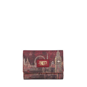 PORTAFOGLIO DONNA YNOT MEDIO CPD-653F7 BURGUNDY