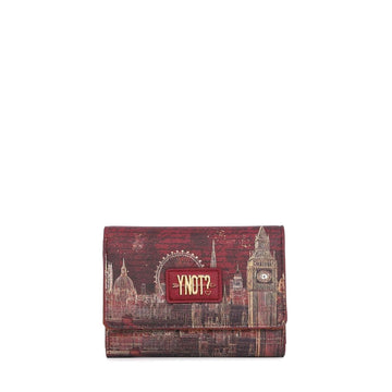 PORTAFOGLIO DONNA YNOT MEDIO CPD-653F7 BURGUNDY