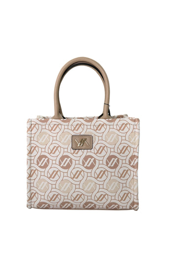 BORSA A MANO DONNA VERDE 16-0008379 BEIGE