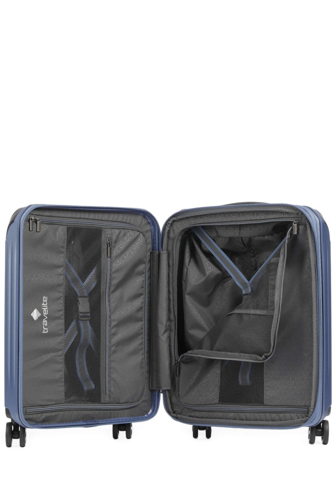 VALIGIA BAGAGLIO A MANO CABINA ESPANDIBILE TRAVELITE DYNAMIIC 7000146 BLU