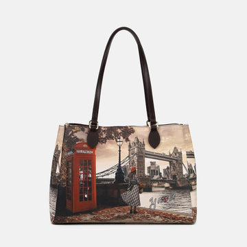 BORSA A SPALLA YNOT YES-594F6 LONDON BRIDGE