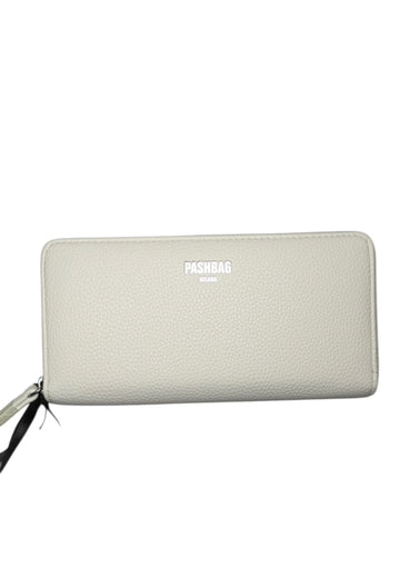 PORTAFOGLIO ZIP AROUND DONNA PASHBAG BRIGITTE 17354 BIANCO