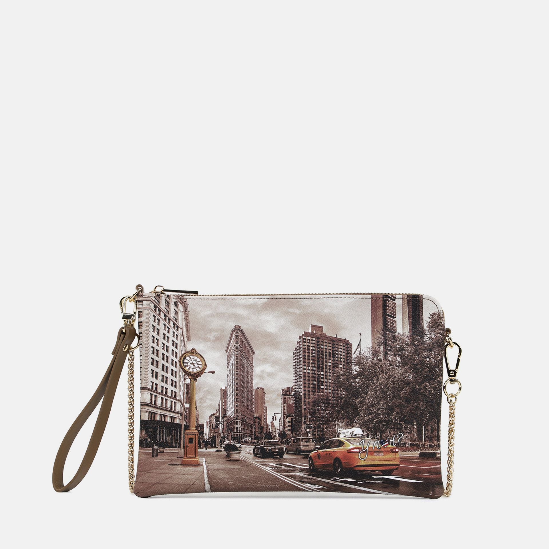 BORSA TRACOLLINA POCHETTE MEDIA YNOT YES-303F6 GOLDEN TIME