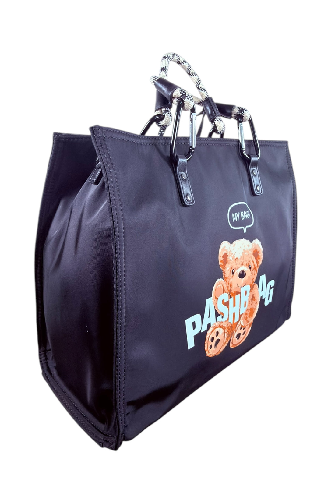 BORSA A MANO E TRACOLLA GRANDE PASHBAG FREYA 19508 NERO