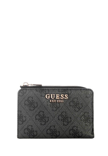PORTAFOGLIO GUESS DONNA PICCOLO LAUREL II SG7459156 COAL LOGO