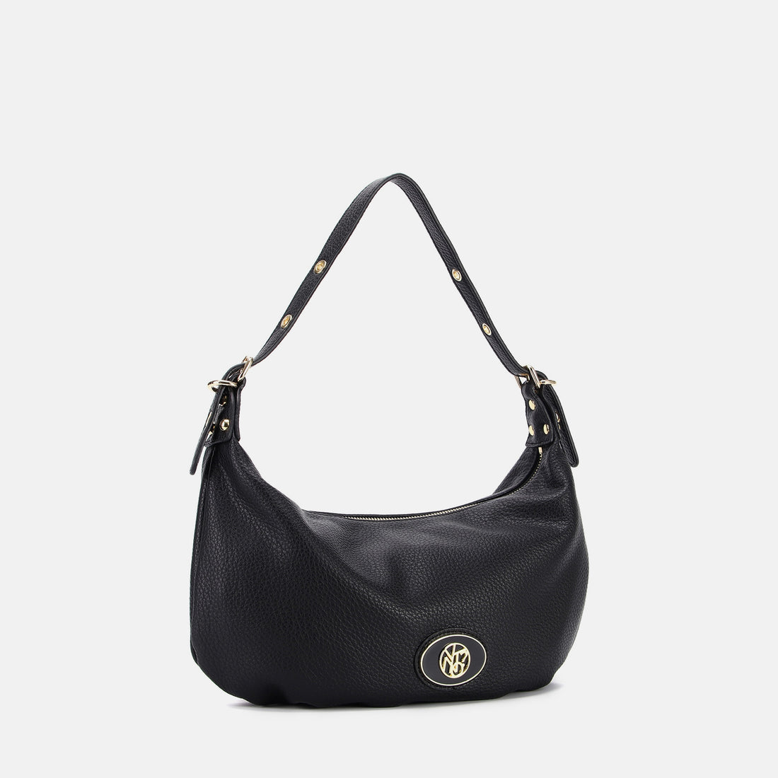 BORSA HOBO SMALL YNOT HAPPY HAP-001F6 BLACK