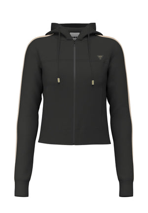 CARDIGAN TUTA DONNA GUESS V6BQ02K6254 JBLK NERO