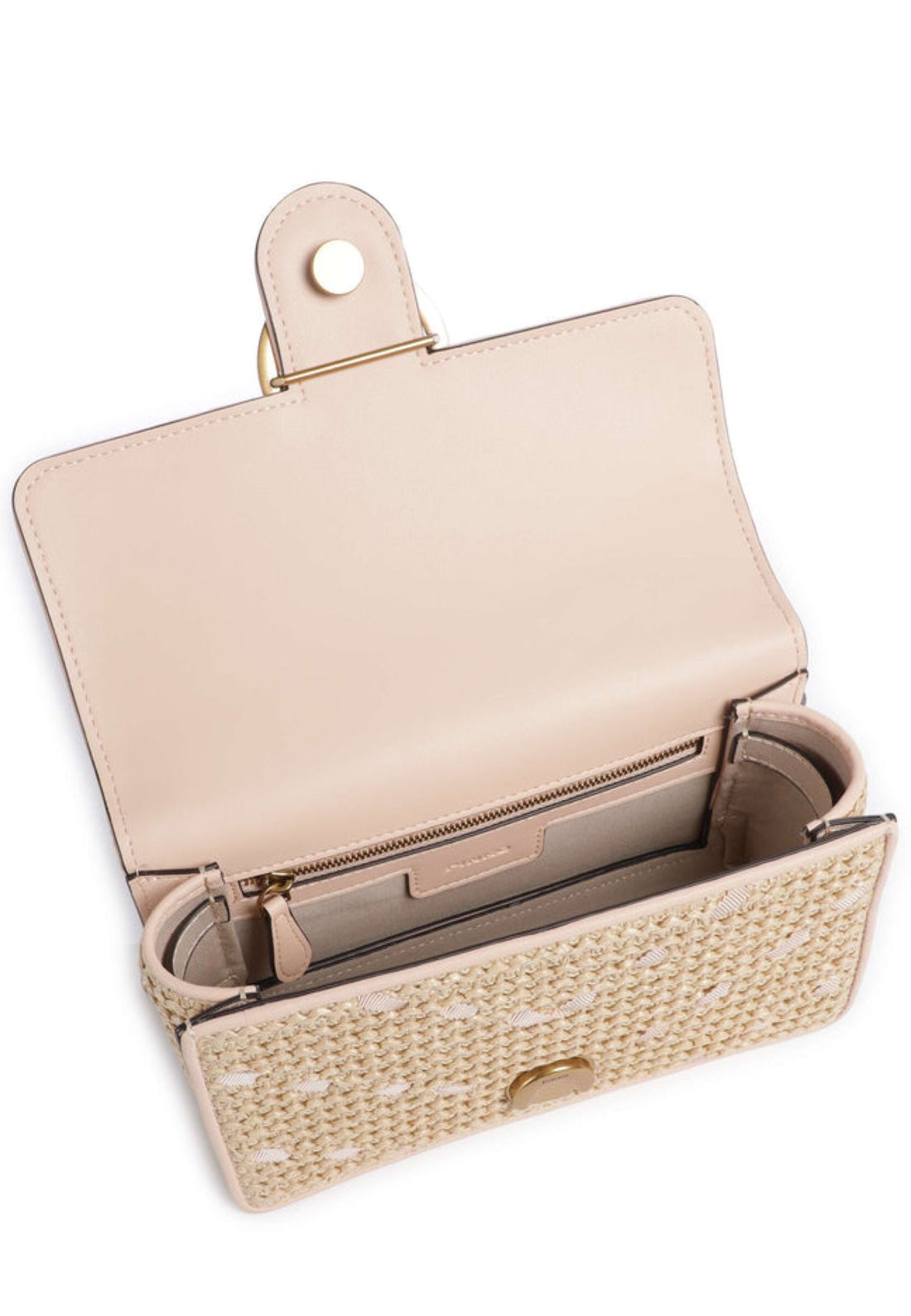 BORSA PINKO LOVE ONE MINI 104550 A1RL HN2Q PAGLIA-ROSA