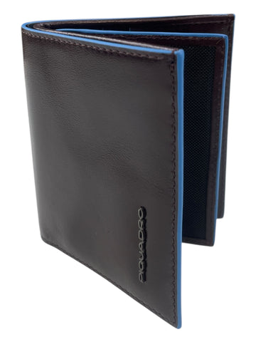 PORTAFOGLIO PIQUADRO PICCOLO DOCUMENTI VERTICALI PP1518B2R MOGANO