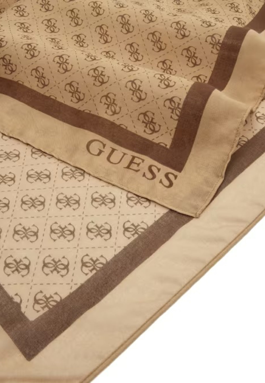 PASHMINA GUESS DONNA AW5341POL03 LATTE LOGO