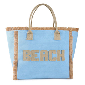 BORSA DA MARE GRANDE MARIA CELINE MC5303-1 BLUE-SAND