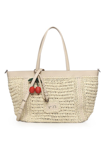 BORSA A SPALLA DONNA  GRANDEV°73 ALISYA 73BS9M301 OFF WHITE