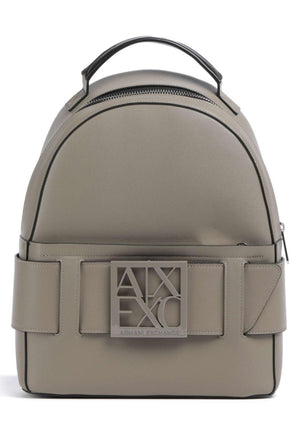 ZAINO DONNA ARMANI EXCHANGE XW001204 AF13672 U6242 BROWN BASS TORTORA