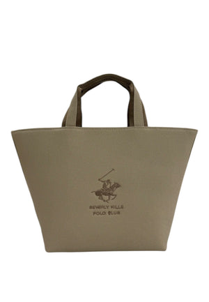 BORSA A MANO E TRACOLLA DONNA BEVERLY HILLS POLO CLUB BH-4551 BEIGE