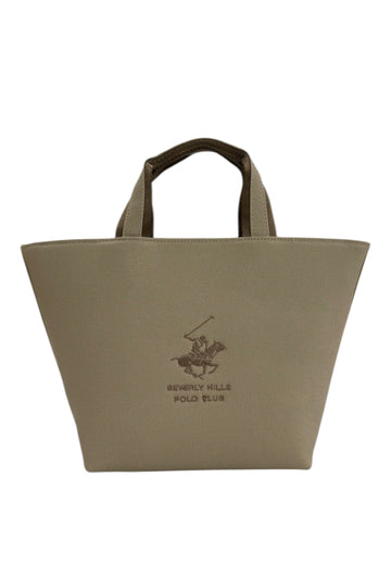 BORSA A MANO E TRACOLLA DONNA BEVERLY HILLS POLO CLUB BH-4551 BEIGE
