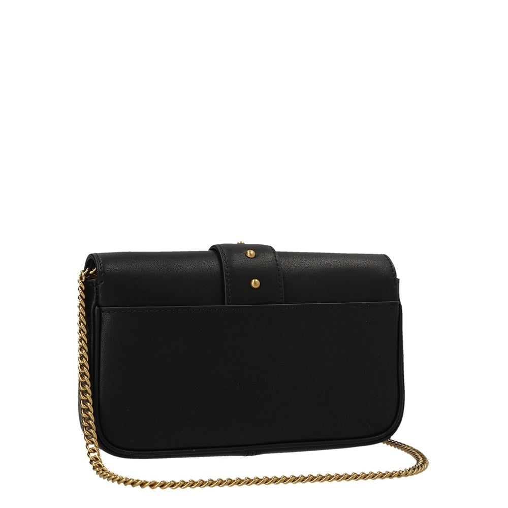 PINKO LOVE ONE POCKET BAG 100061 A0F1 BLACK