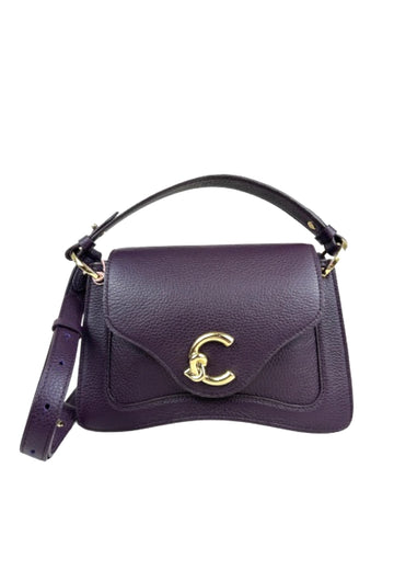 BORSA A MANO E TRACOLLA COCCINELLE C-ME E1SSL180201 V87 PRUNE