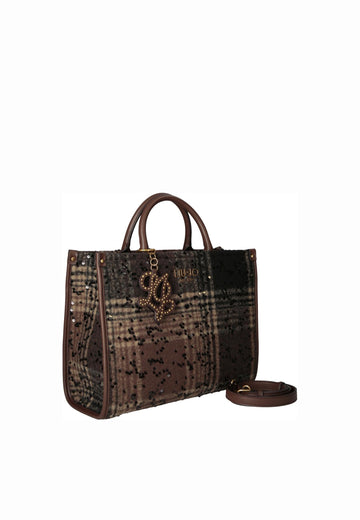 BORSA A MANO E TRACOLLA LIU-JO AF6206_T759A 00533 TESTA DI MORO