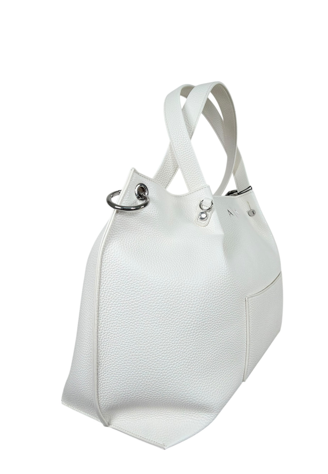 BORSA A MANO E TRACOLLA DONNA ARMANI EXCHANGE XW001211 AF15625 U0011 OFF WHITE