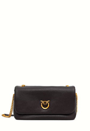 BORSA PINKO CLICK SOFT HORIZONTAL BOTTALATO 107038 A3CX M12Q MARRONE MARASCA