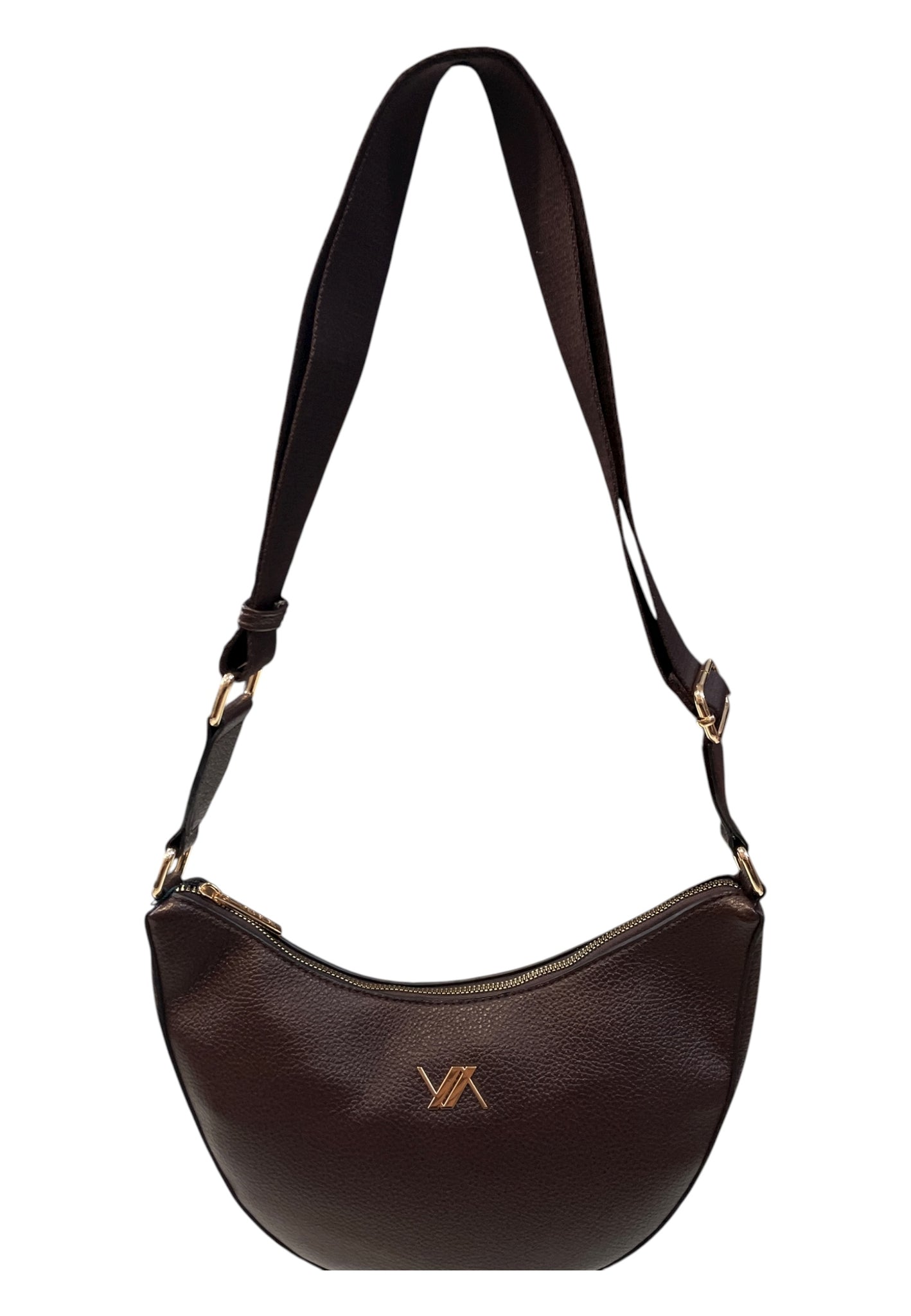 BORSA A SPALLA E TRACOLLA DONNA VERDE 16-0008285 MARRONE